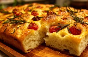 Fokača je mekano, vazdušasto testo, bogato maslinovim uljem i sporom fermentacijom, savršeno za ručak ili vino.